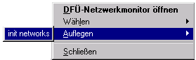 "Auflegen"-Men
